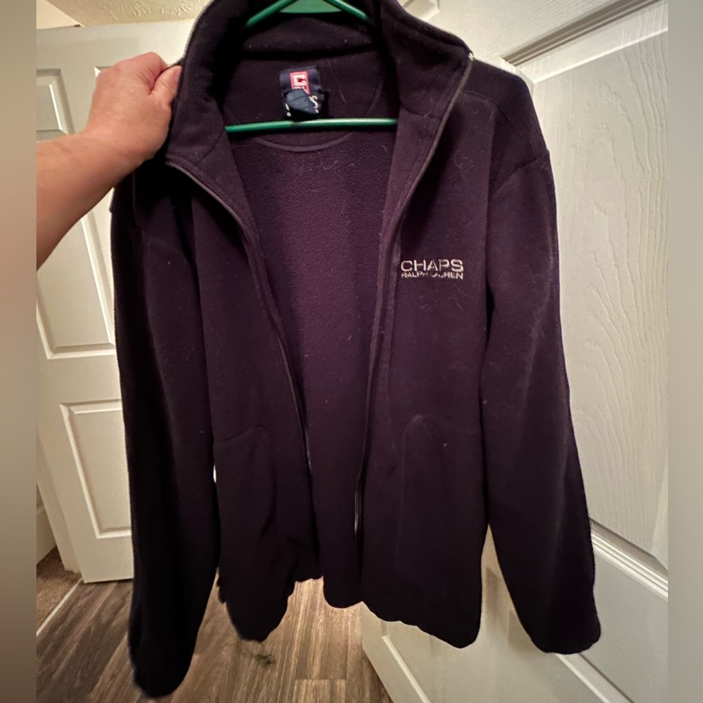 Chaps Ralph Lauren fleece jacket - Navy Blue